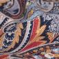 Preview: Viskose Borkencrepe mit Lurex Paisley